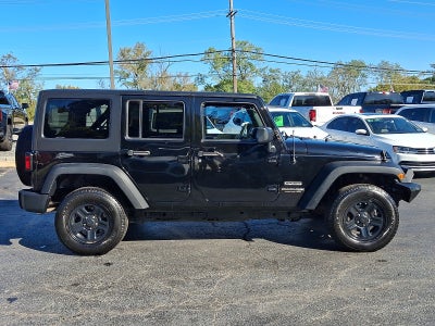 2018 Jeep Wrangler JK Unlimited Sport
