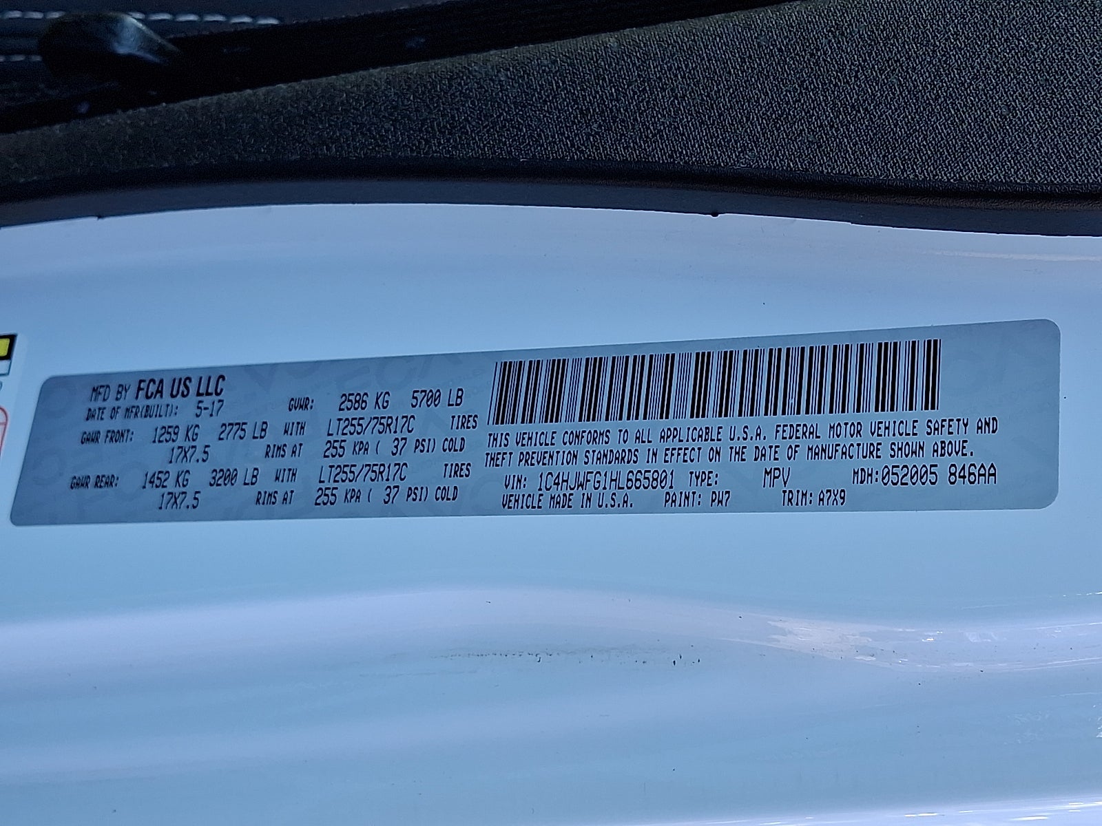 2017 Jeep Wrangler Unlimited Rubicon