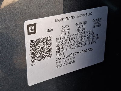 2021 Chevrolet Malibu RS