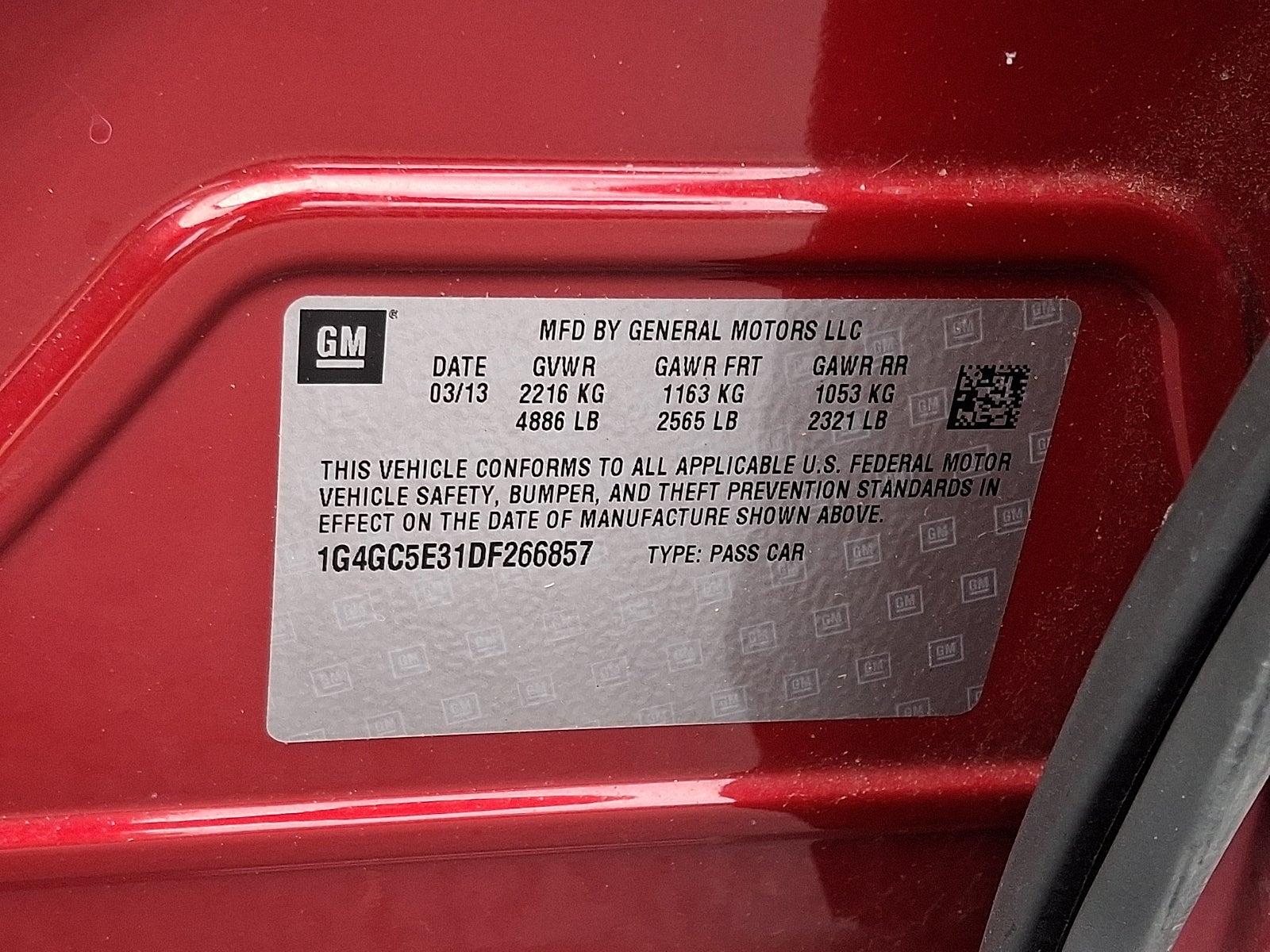 2013 Buick LaCrosse Leather