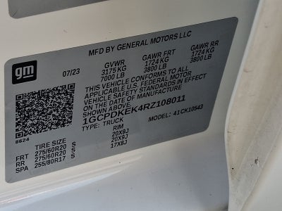 2024 Chevrolet Silverado 1500 LT (2FL)