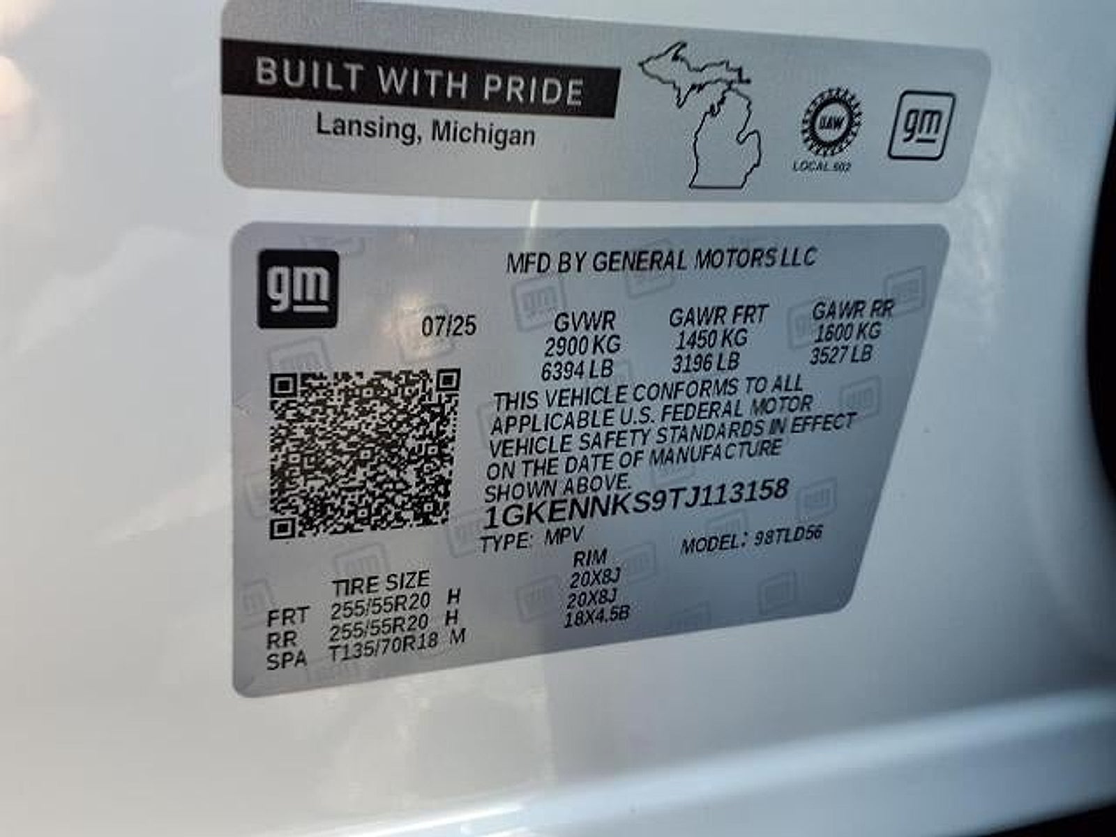 2026 GMC Acadia Elevation