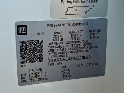 2023 GMC Acadia SLE