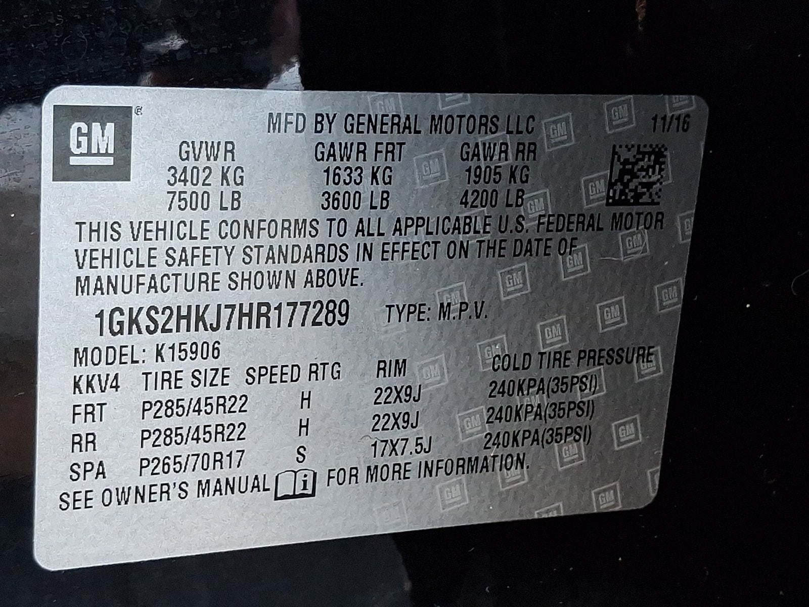 2017 GMC Yukon XL Denali