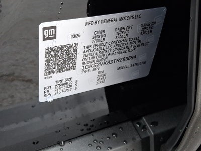 2026 GMC Yukon AT4 Ultimate