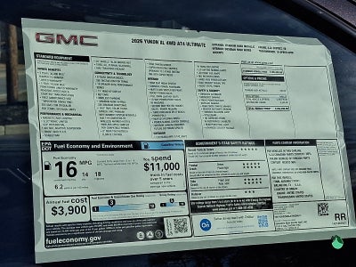 2026 GMC Yukon XL AT4 Ultimate