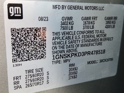 2023 Chevrolet Tahoe Z71
