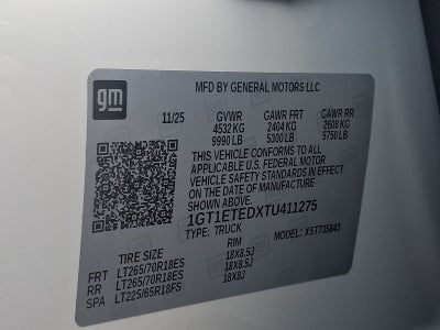 2026 GMC Sierra EV Elevation Extended Range