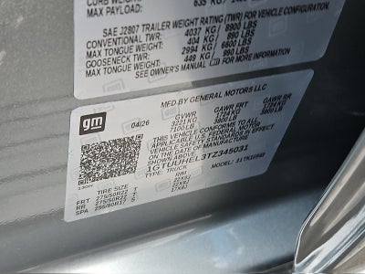 2026 GMC Sierra 1500 Denali Ultimate