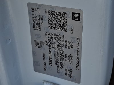 2024 GMC Savana Cargo 2500 Base