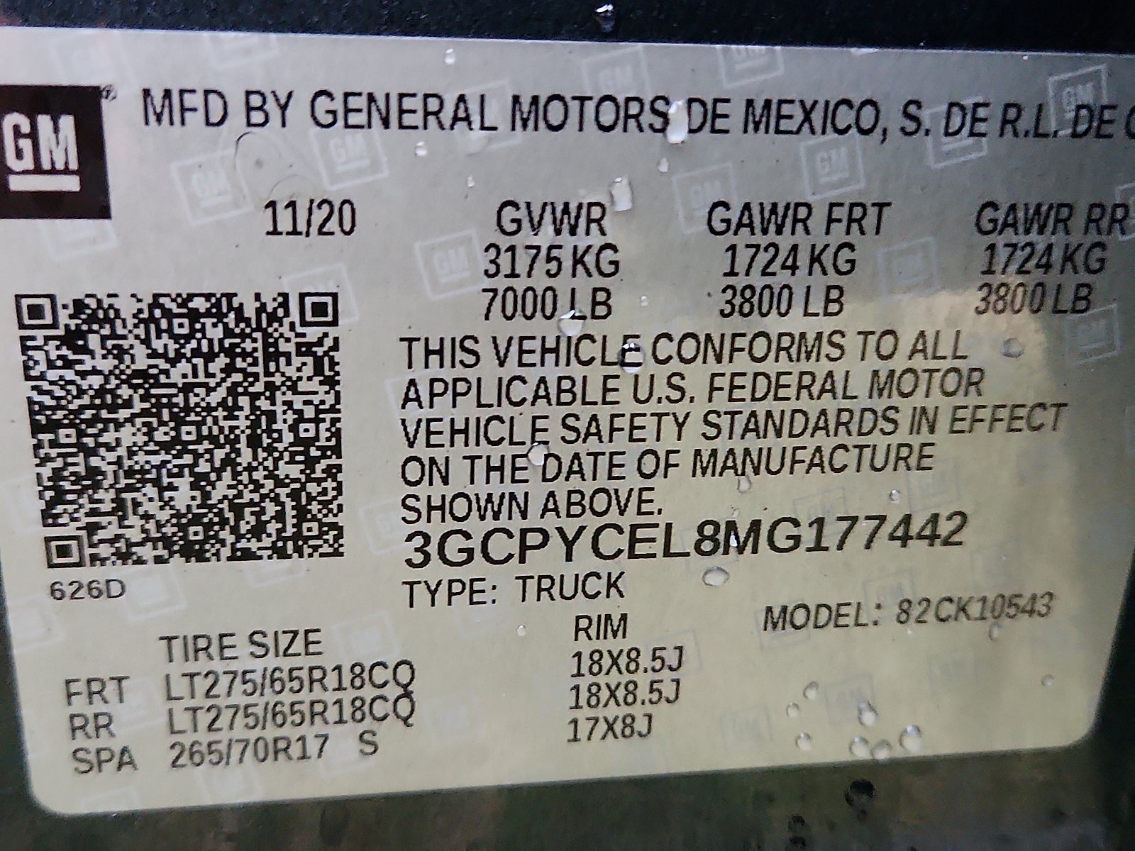 2021 Chevrolet Silverado 1500 Custom Trail Boss