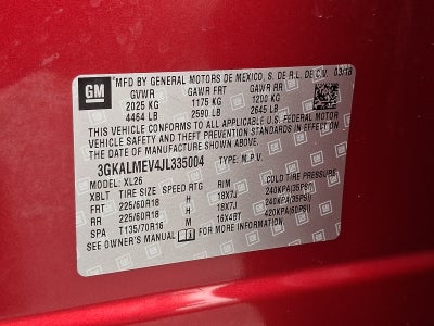 2018 GMC Terrain SLE