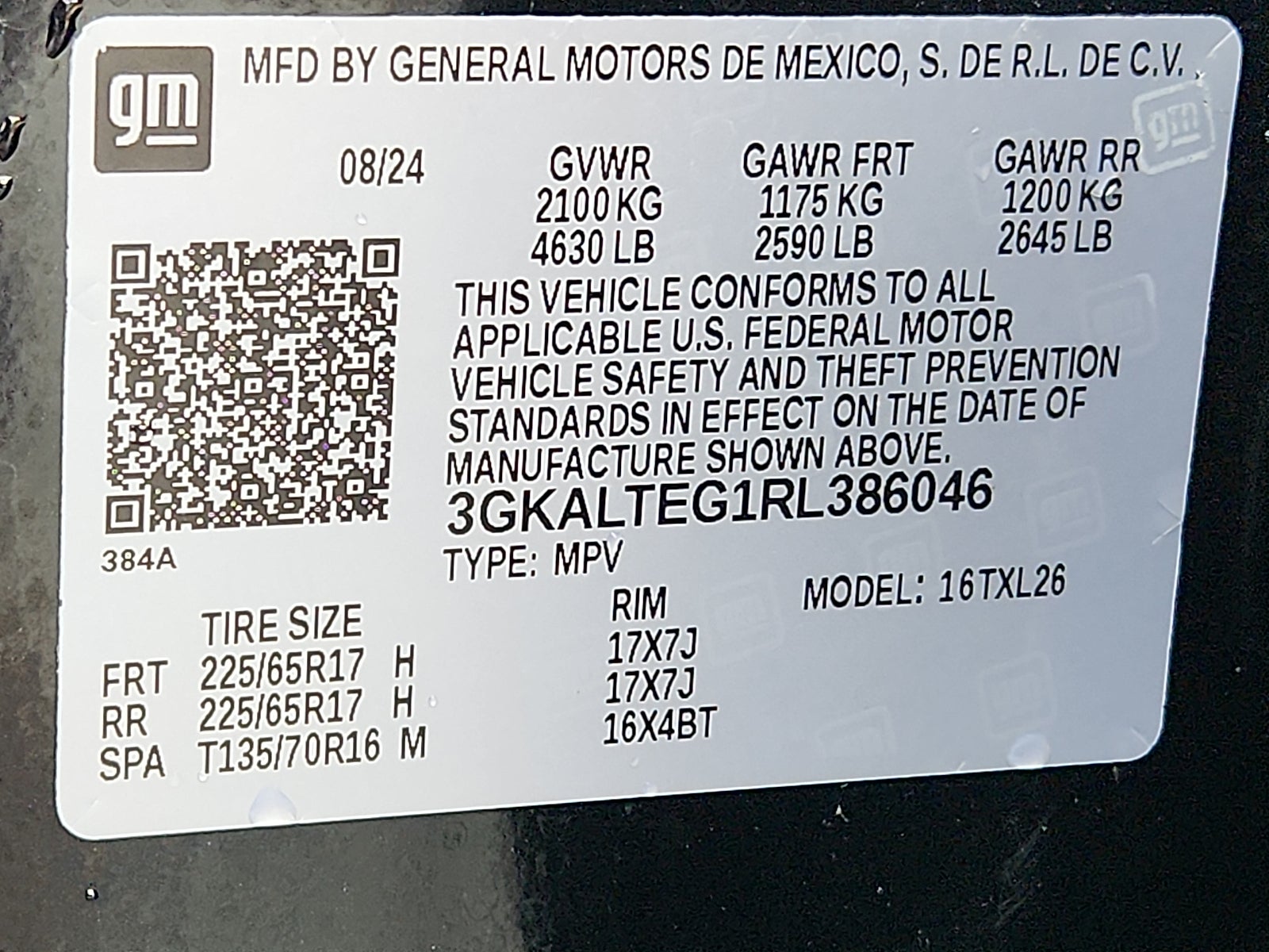 2024 GMC Terrain SLE