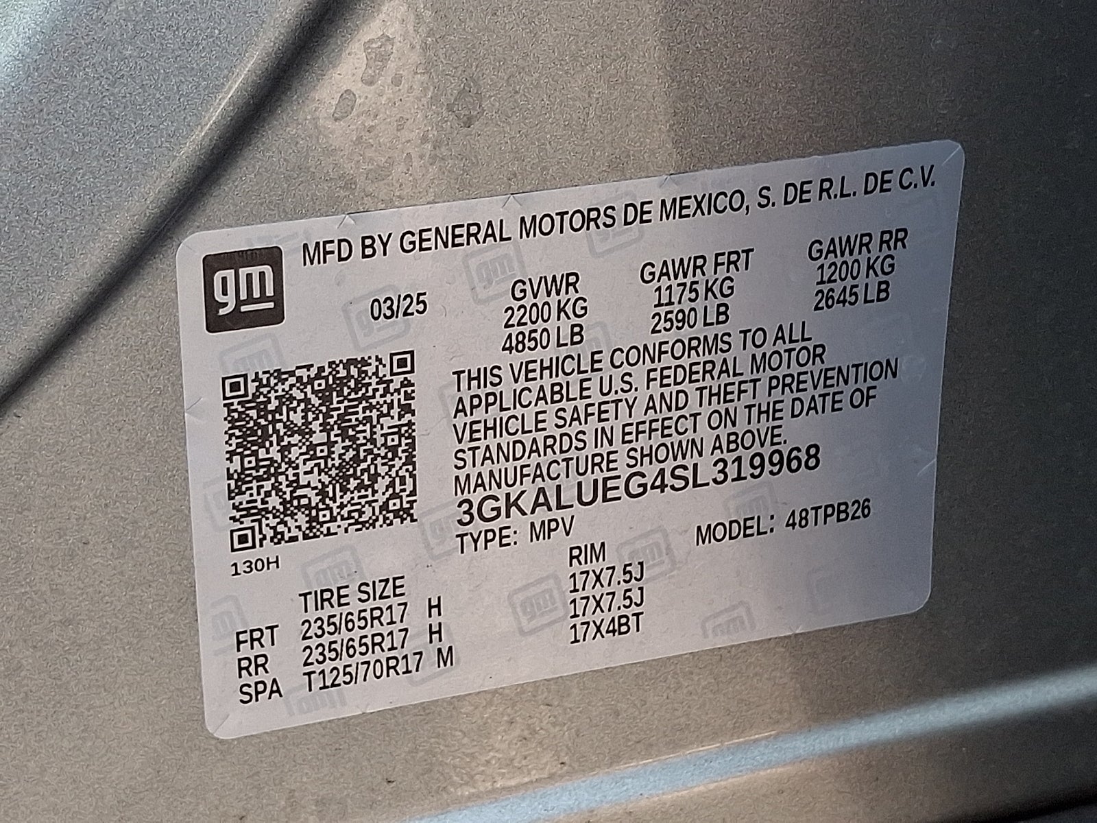 2025 GMC Terrain Elevation