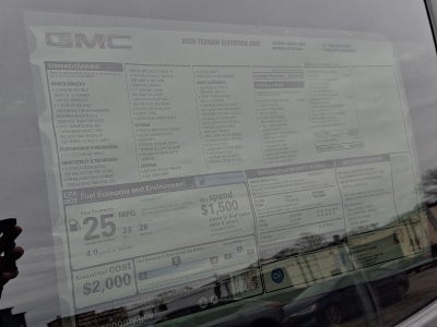 2026 GMC Terrain Elevation