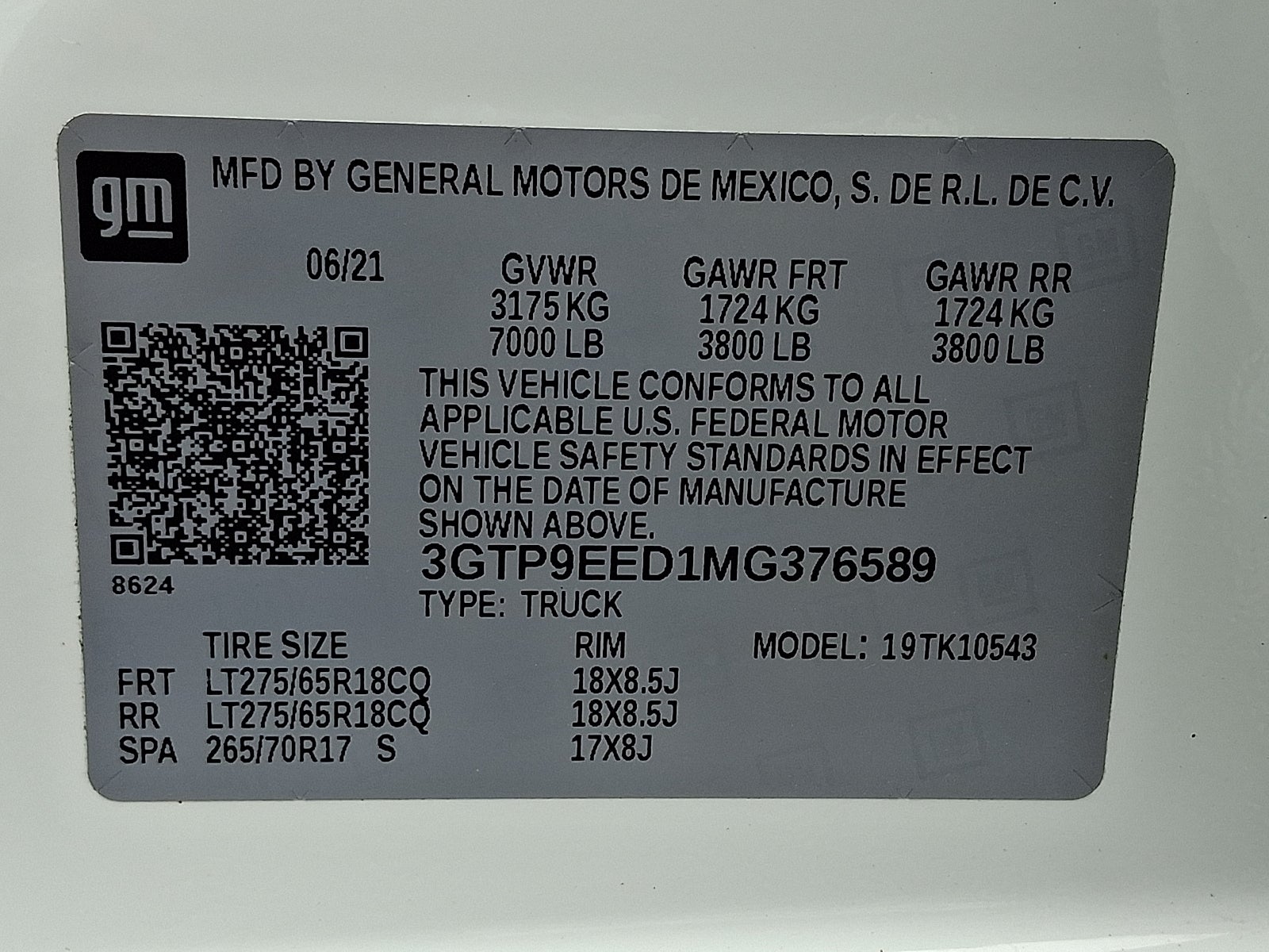 2021 GMC Sierra 1500 AT4