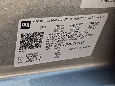 2021 GMC Sierra 1500 Elevation