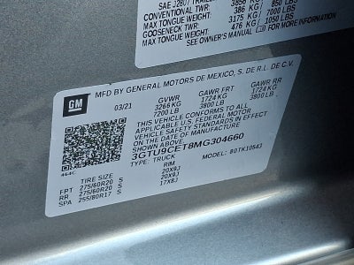 2021 GMC Sierra 1500 Elevation