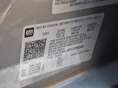 2023 GMC Sierra 1500 SLT