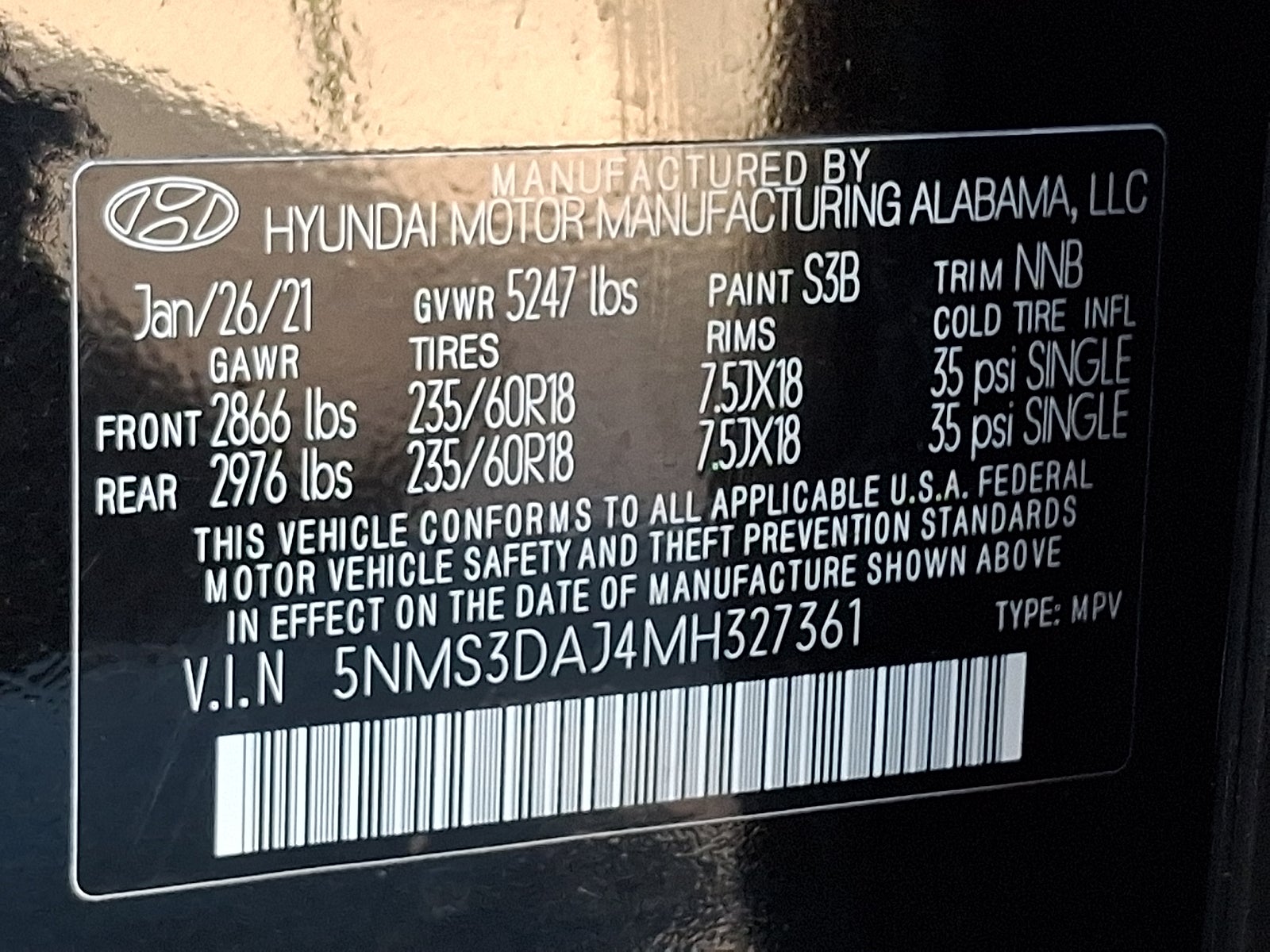 2021 Hyundai Santa Fe SEL