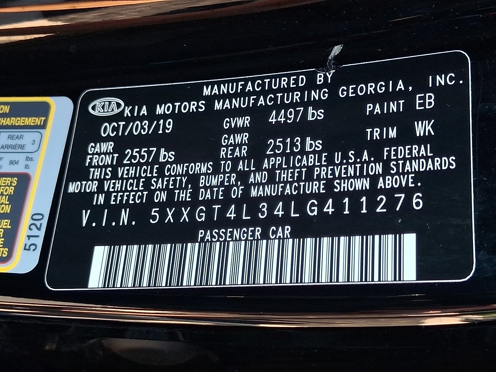 2020 Kia Optima LX