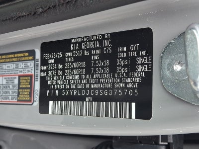 2025 Kia Sorento S