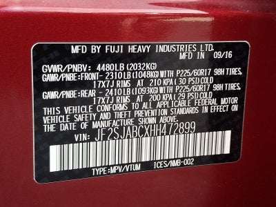 2017 Subaru Forester Base