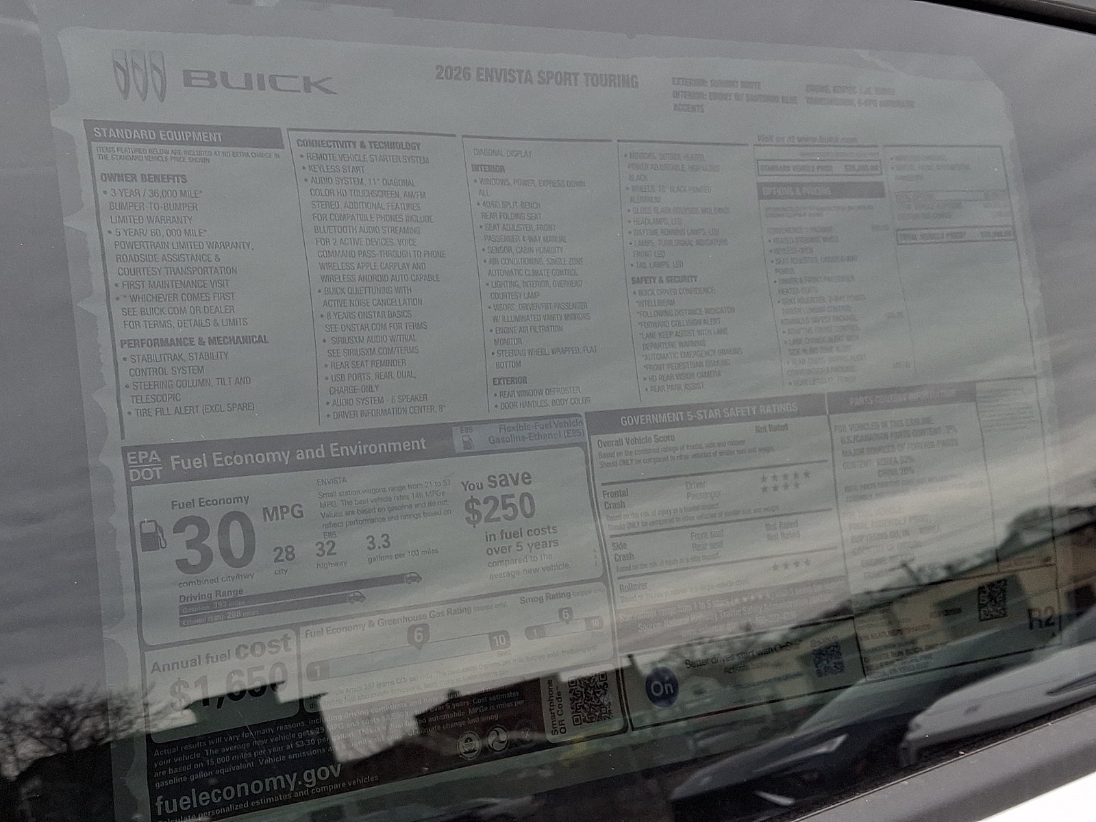 2026 Buick Envista Sport Touring