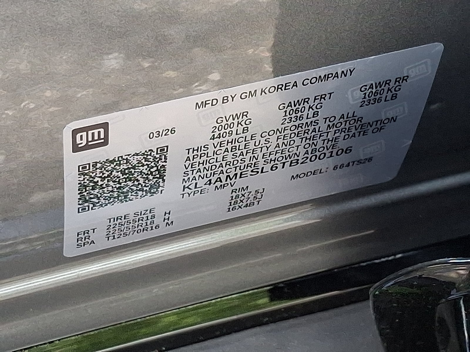 2026 Buick Encore GX Sport Touring