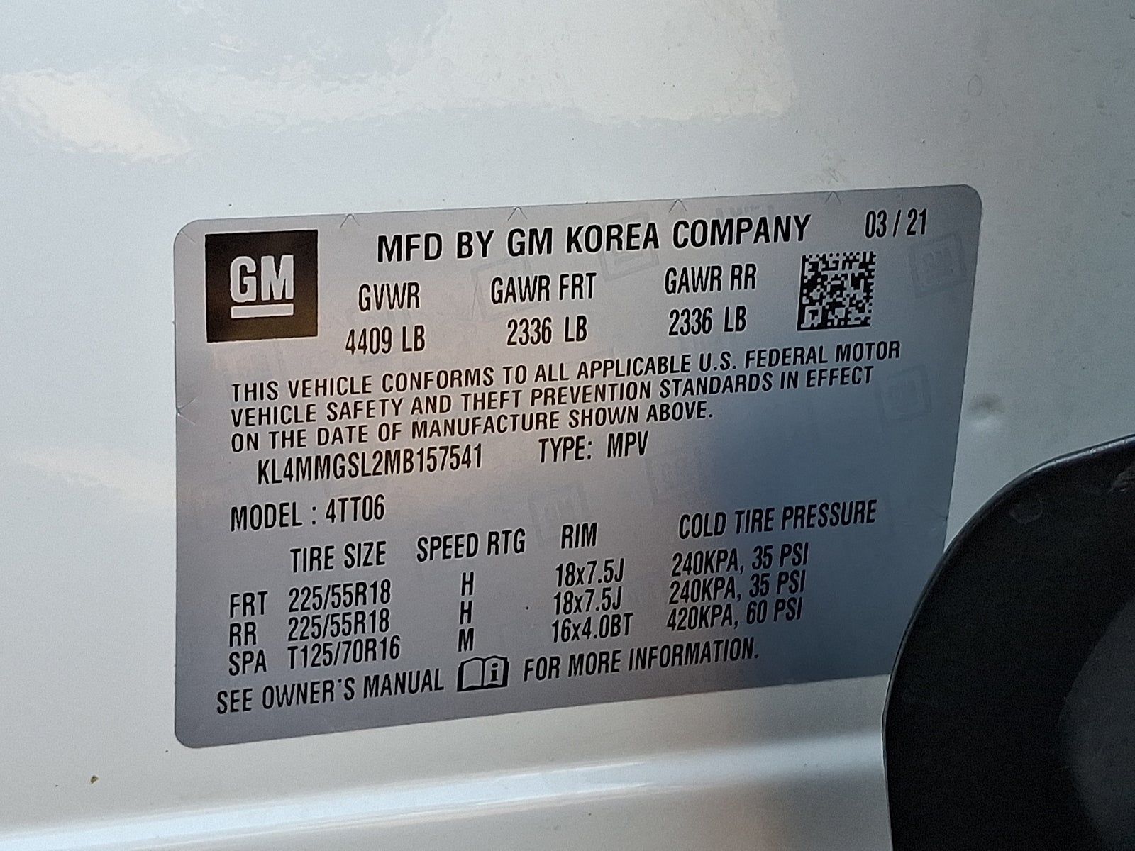 2021 Buick Encore GX Essence