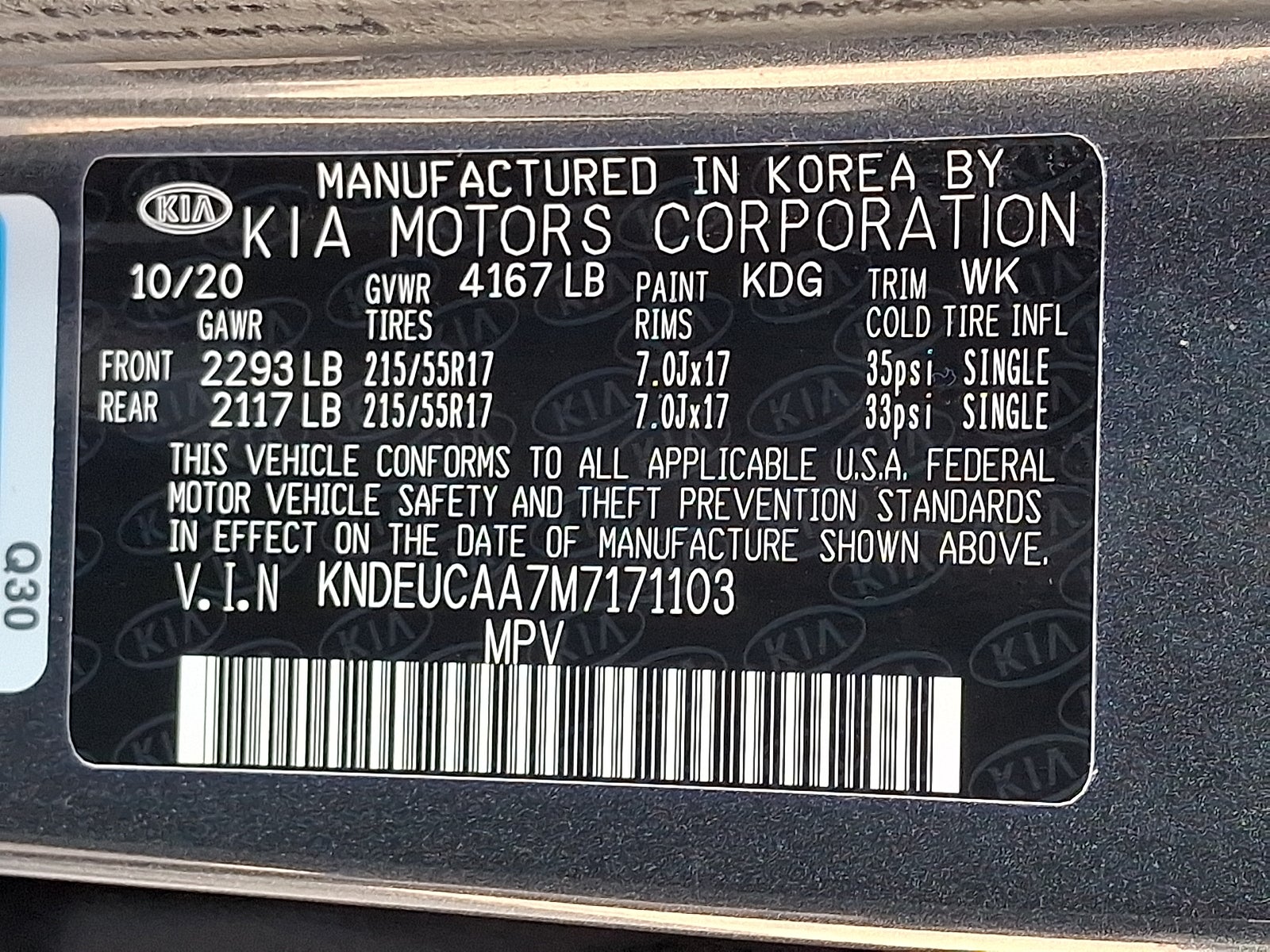 2021 Kia Seltos S