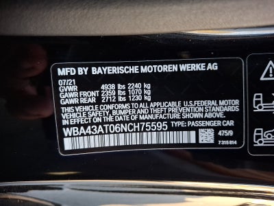 2022 BMW 4 Series 430i xDrive