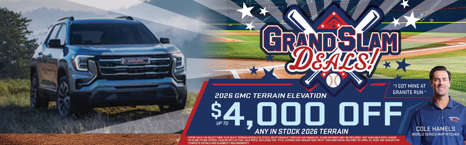 Terrain up to 4000 Off