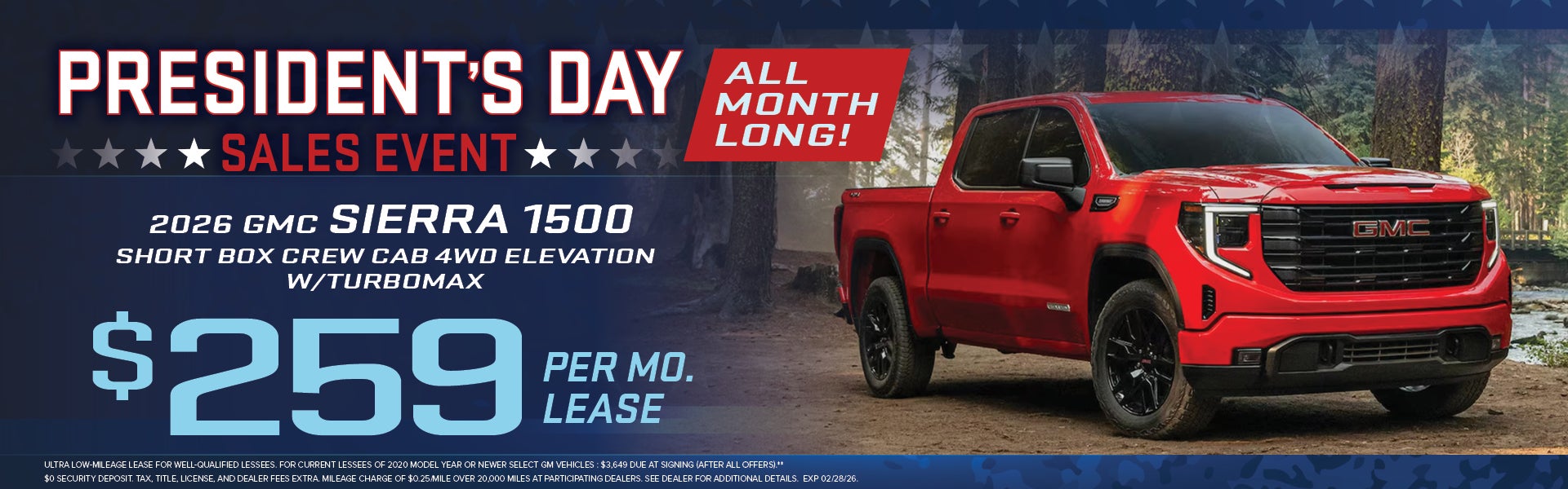 Sierra 1500 Lease