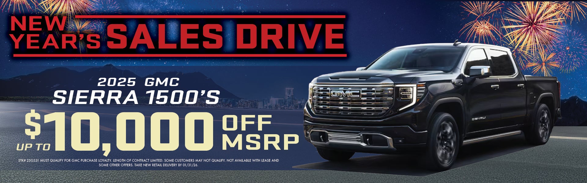 SIerra 1500 10000 off MSRP