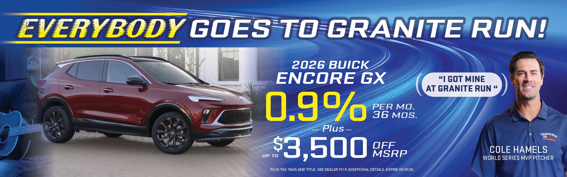 Encore GX Zero Point 9 Percent