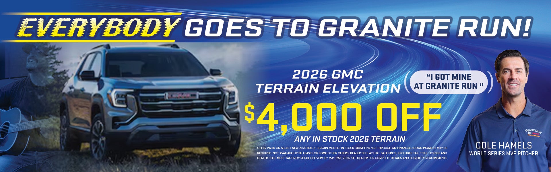 Terrain up to 4000 Off