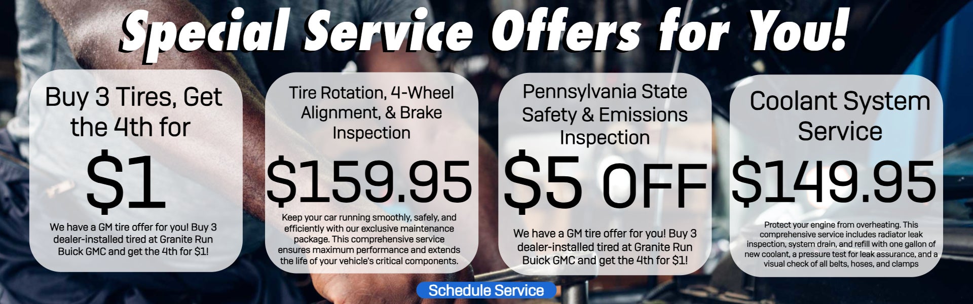 Special Service Offers 